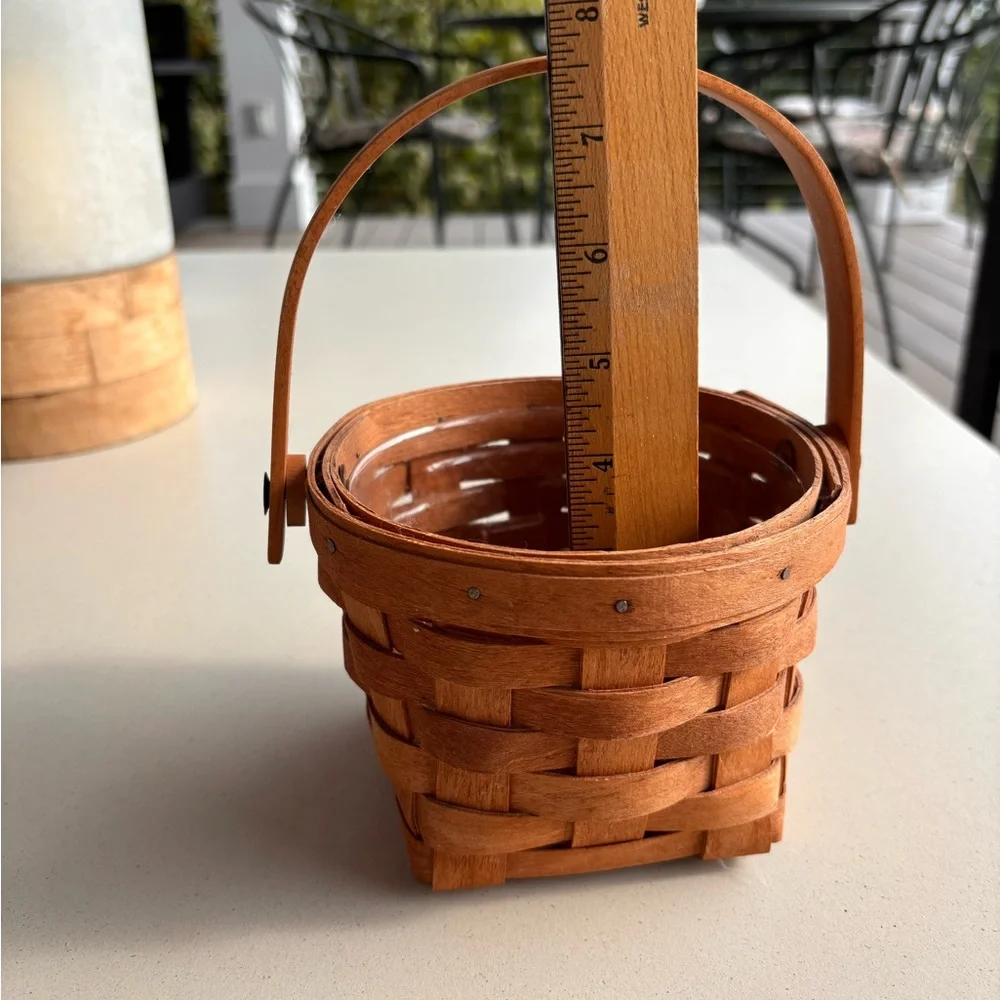Longaberger 5” Measuring Basket with Protector